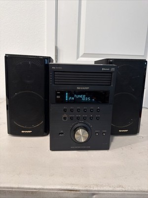 Sharp XL-BH250 Speaker System 5-Disc AM FM + Bluetooth *READ DESCRIPTION*