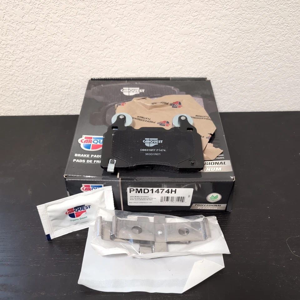 Juego de pastillas de freno de disco Chevy/Cadillac CARQUEST Professional Platinum, delanteras PMD1474H Foto 3 de 3