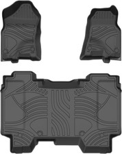 New 3 Pc Floor Mats For Dodge Ram 1500 Crew Cab New Body 2019-2023 Fast Shipping