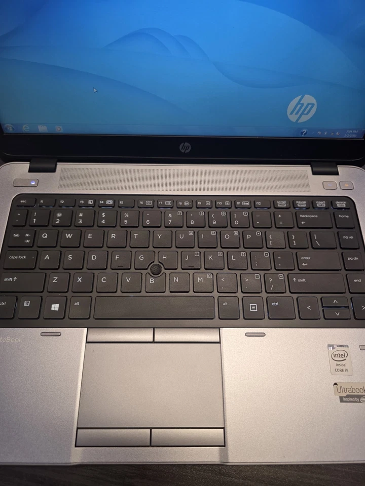 HP EliteBook 840 G1 Intel i5-4210U 1.70-2.40GHz 4GB 180GB Windows 7 Pro - Image 2 of 4