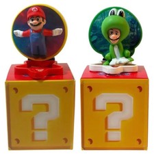 2026 McDonald's Super Mario Galaxy Movie Happy Meal Toys 01  02 Bundle
