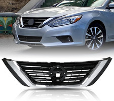 Front Bumper Black Grill Fit for 2016 2017 2018 Nissan Altima Sedan