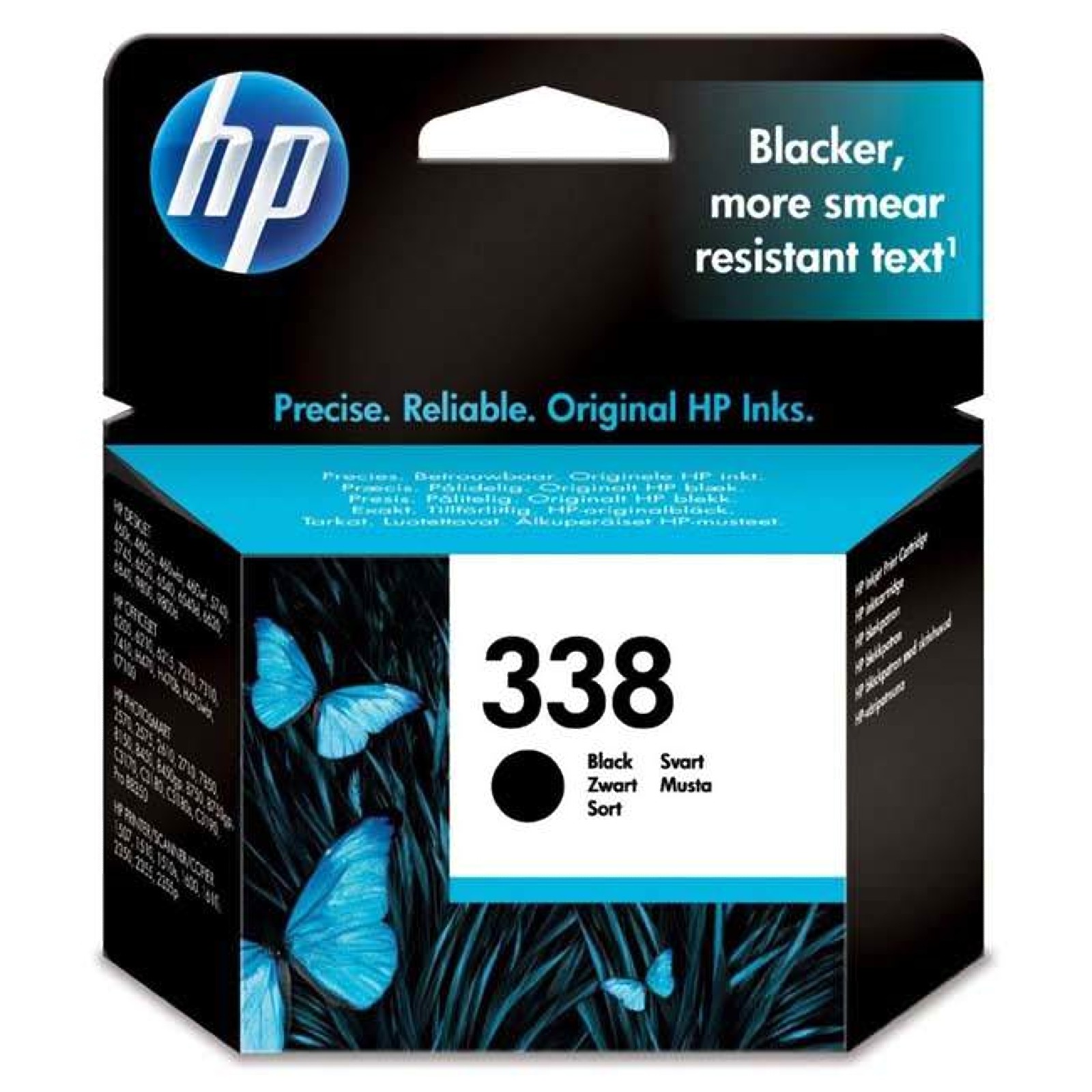 HP Original #338 Black Printer Ink Cartridge (C8765EE)