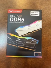 T-Force Delta RGB 16gb (8x2) DDR5 6000MHz