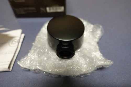 Signature Hardware SHWE2040MB Shower Supply Elbow for Hand Showers - Matte Black - Picture 4 of 10