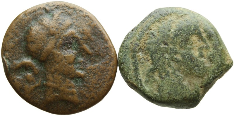 048. Lot of 2 Roman Bronze Coins