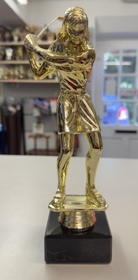 Weibliche Golf Trophäe / Auszeichnung KOSTENLOSE GRAVUR