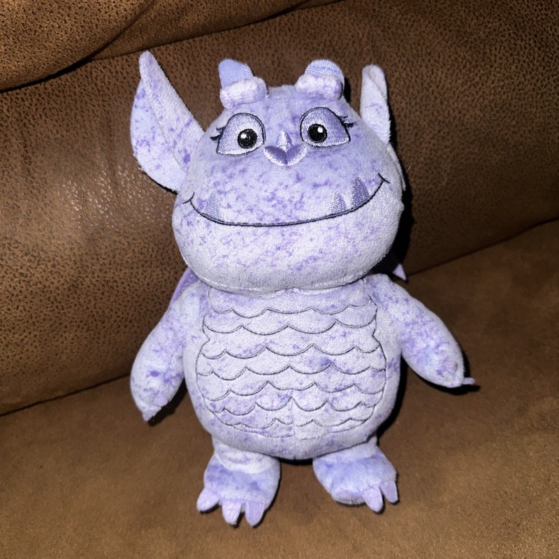 Disney Junior Vampirina Gregoria Plush 8” Doll Purple Vampire Monster Gargoyle