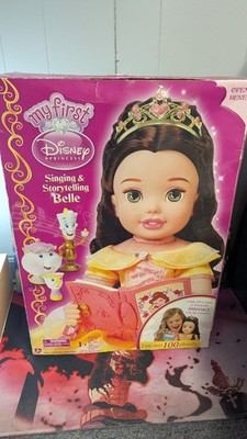 NIB My First Disney Princess Belle Singing & Storytelling Interactive 20'' Doll