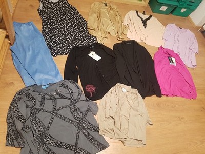 (D4)  QVC Kleiderpaket Citiknits In Print In Sports Gr. XL / XXL  teilw. Neu