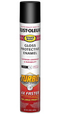 Rust-Oleum 334128 Stops Rust Turbo Spray Paint, 24 Oz