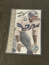 1998 NFL Hall of Fame Signature Series Autographs /2500 MEL RENFRO Auto HOF