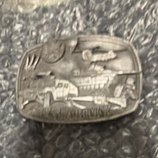 Bergamot United States U.S. Army Militaria Belt Buckle ©1991 Made in USA