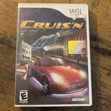 Cruis'n Nintendo Wii Video Game CIB Complete Manual Midway Racing E Rated