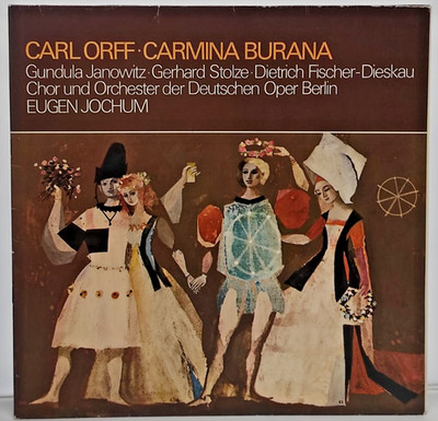 LP - Carl Orff - Carmina Burana - Eugen Jochum