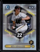 2026 Bowman Seth Hernandez Scouts Top 100 Chrome #BTP-22 Pirates