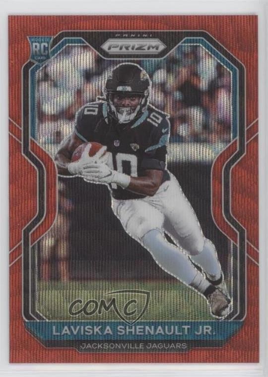 2020 Panini Prizm Red Wave /149 Laviska Shenault Jr #350 Rookie RC 2l4