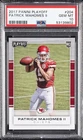 2017 PANINI PLAYOFF #204 PATRICK MAHOMES II ROOKIE RC PSA 10