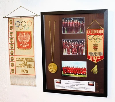 Monachium - Olympische Spiele 1972 München Nationalmannschaft Polen Goldmedaille - Bild 1 von 4