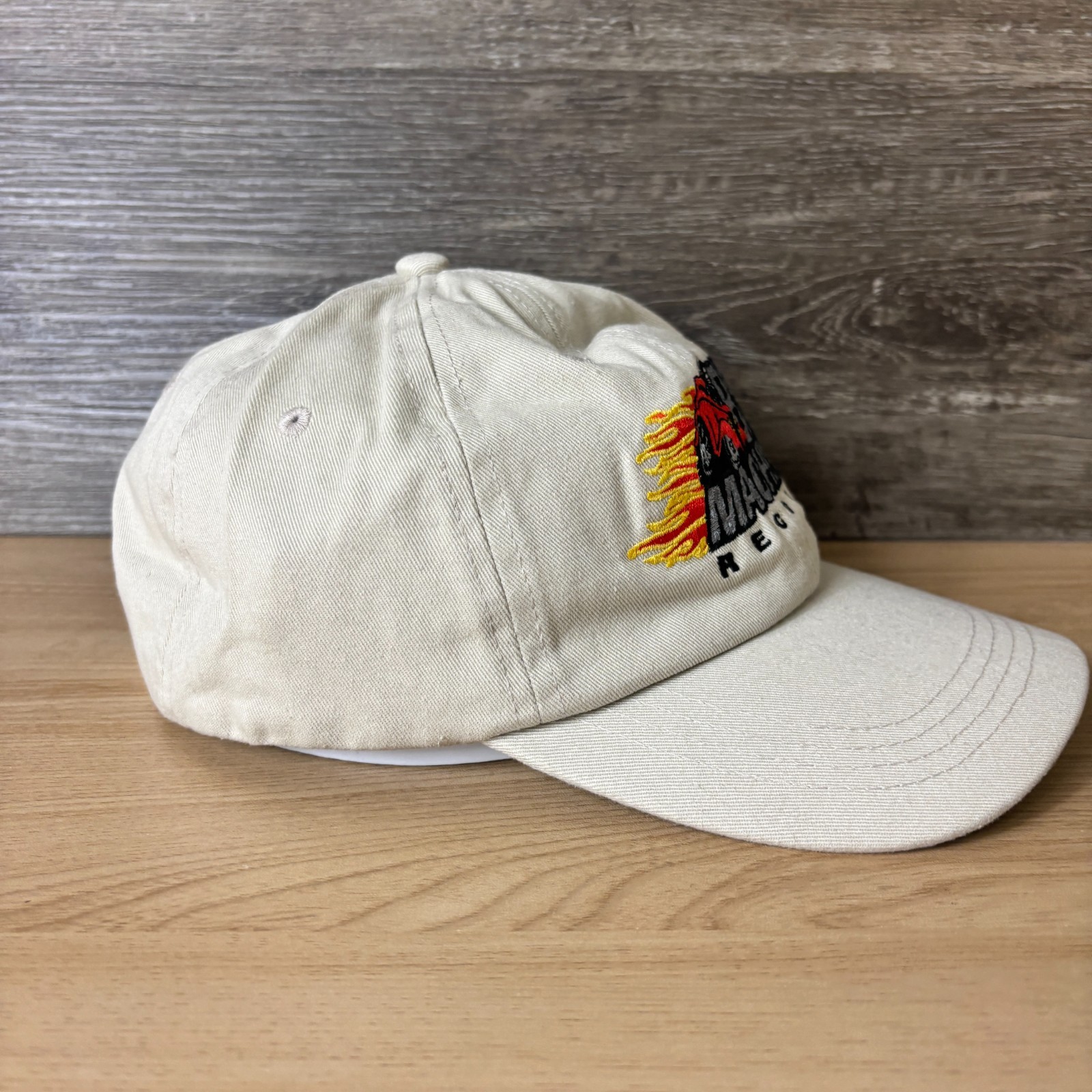 Big Machine Records Hat Cap Strap Back Brown Beig… - image 7