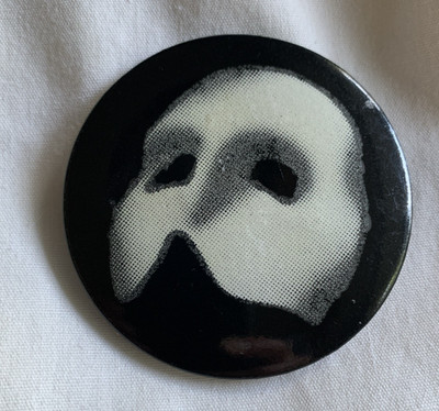 Vintage Phantom Of The Opera 2'' Pin from Broadway Run, NYC