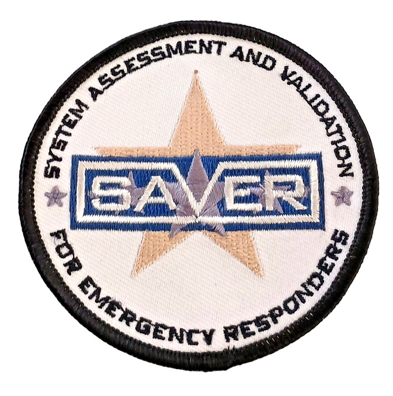 Vtg SAVER Systems Assessment And Validation Emergency Response Patch New NOS
