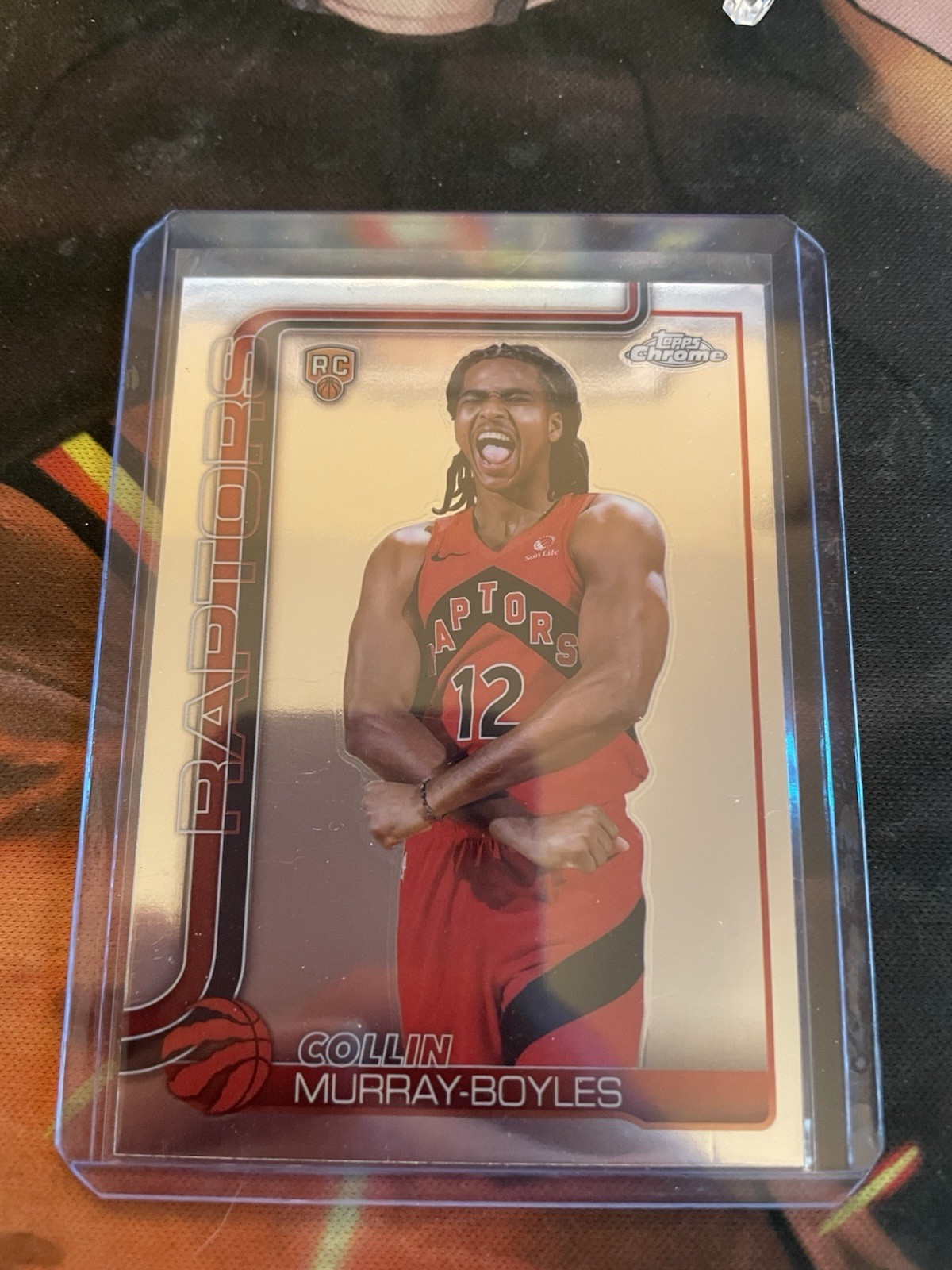 2025-26 Topps Chrome Image Variation Collin Murray Boyles RC SSP Raptors