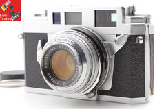 [Read N MINT] Konica III A Rangefinder Film Camera Hexanon 48mm f2 Tested JAPAN