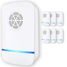 6 pcs Ultrasonic Pest Repeller Control Electronic Repellent Bug Pests