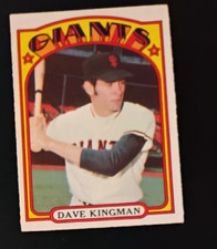 1972 O-Pee-Chee Dave Kingman Rookie Card #147 near mint-mint (see scan). rookie card picture