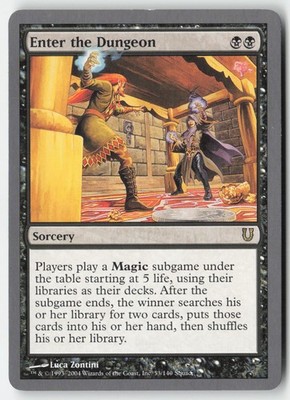MTG - Enter the Dungeon #53 - Regular - UNH Unhinged | eBay