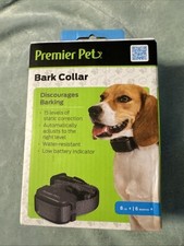 Premier Pet Bark Collar 8lb  Up 6 Months Water Resistant 9258/OB