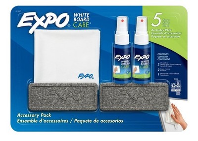 EXPO 071641231351 White Board Care Kit 5-Piece Accessory Pack **NEW**