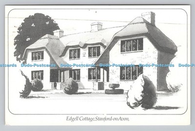 R811056 Stanford auf Avon. Edgell Cottage. PM. Leicester. 1988