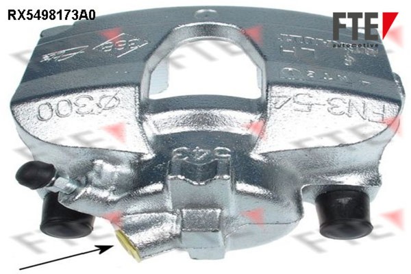 Bremssattel FTE 9291675 Gusseisen FüR Renault ScÉNic 2 JM0 Megane BM0 Coupé EM0-image