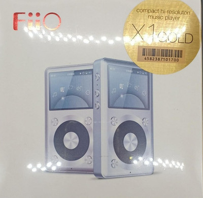 FIIO X1 GOLD Tragbarer hochauflösender digitaler Audio-Player DAP unbenutzt J...