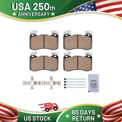 Pair Front Ceramic Brake Pads for 2018-2022 KIA STINGER & 2019-2021 GENESIS G70