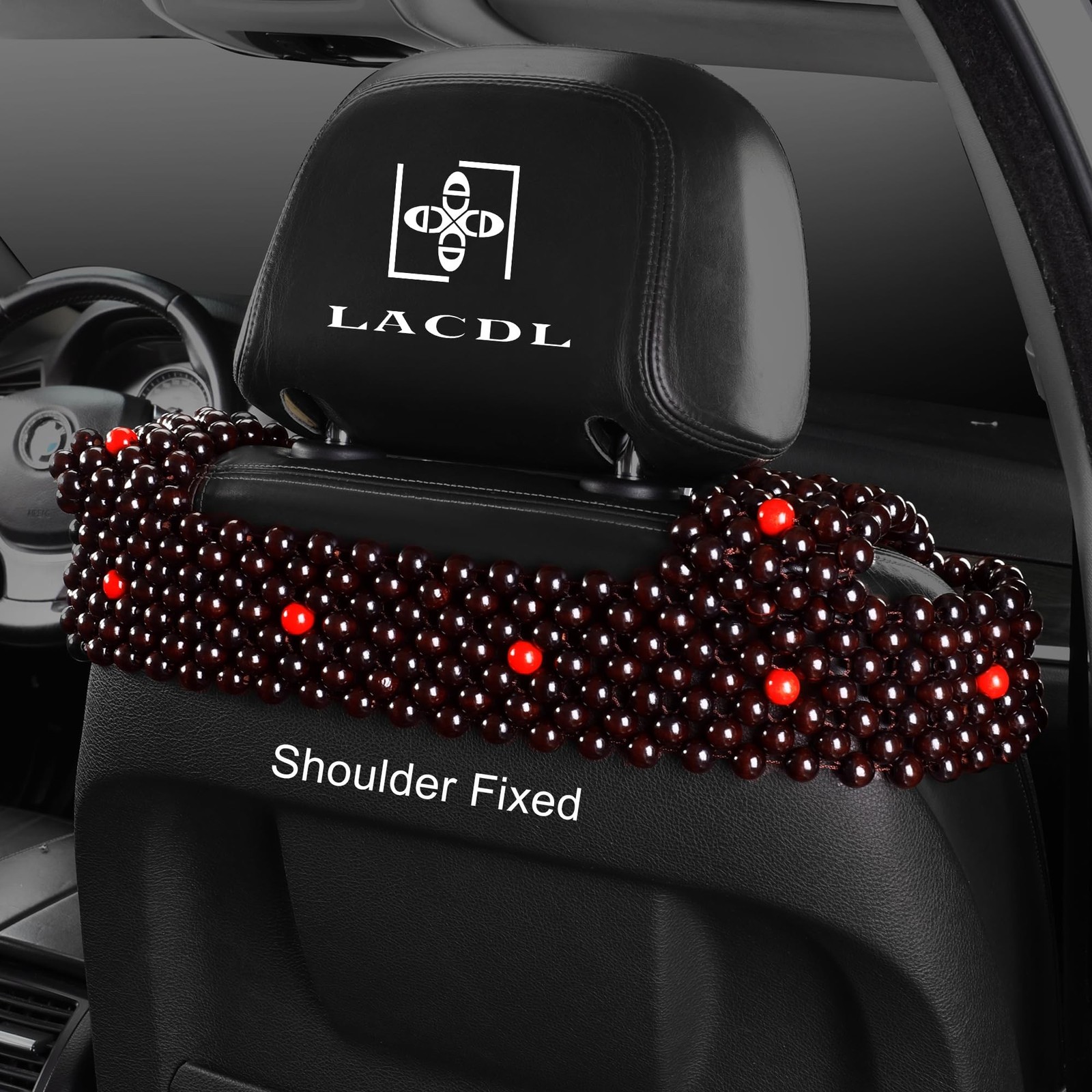 LACDL Beaded Car Seat Covers for Cars, Cooling Bead Seat Cover for Trucks & S...