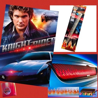 LED Flame Light von FoliaTec   Flammen für Dein Auto!K.I.T.T. KITT Knight Rider