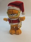 Russel Stover Santa Garfield With Tags Christmas Collectible Cat Soft Plush Toy — photo 4