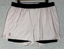 On Shorts Womens Xl 3 Pink Performance 21 Lined Running Athletic Euc