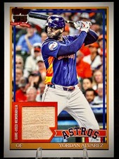 2026 Topps Series 1 - Yordan Alvarez #91R-YA - 1991 Topps Throwback Relic