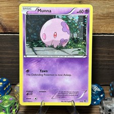 Munna 7/12 McDonald’s Collection 2011 Holo Pokémon TCG Card NM/ LP