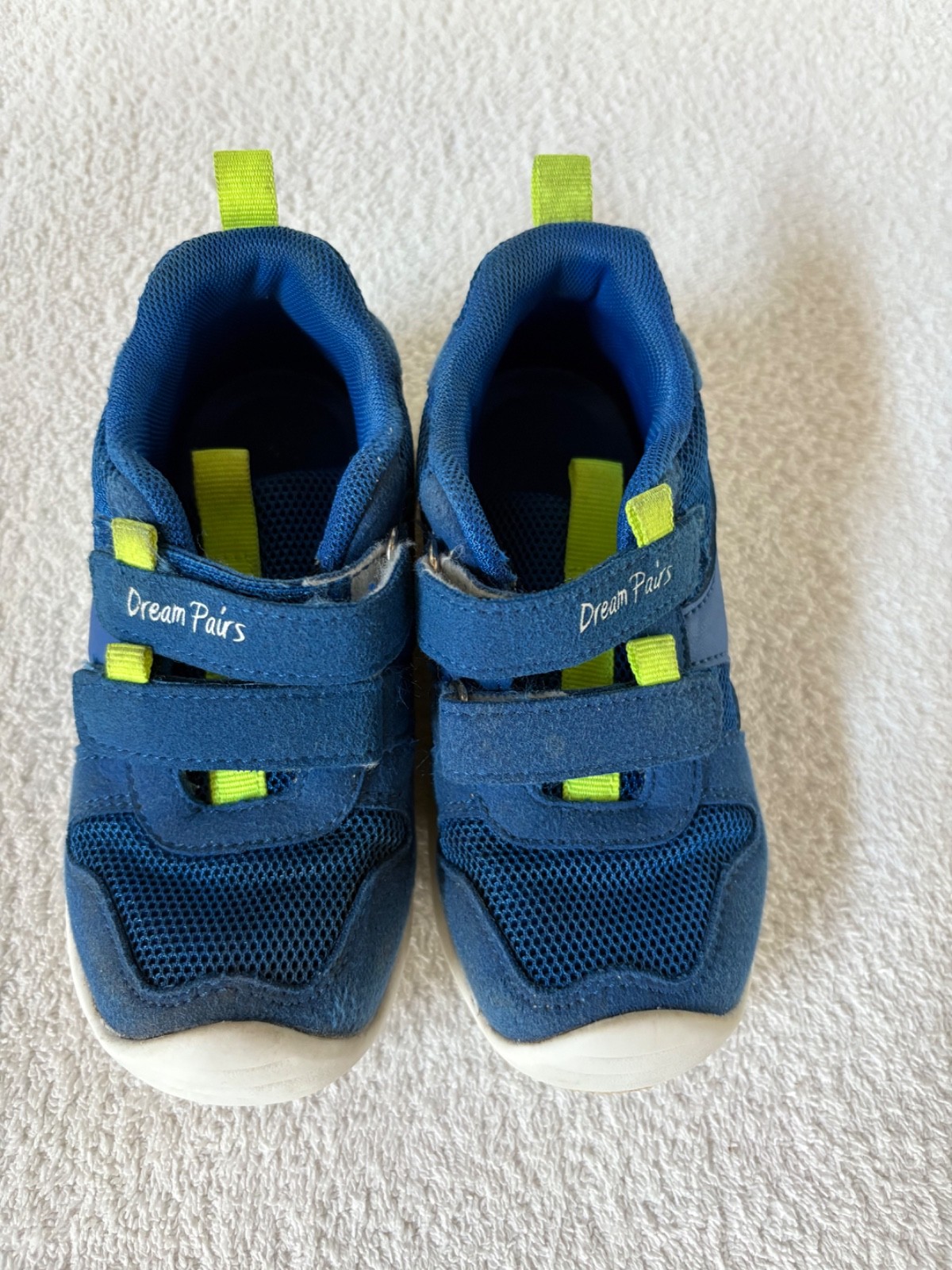 SAOLA Dream Pairs Sneakers Bambino Ragazzo Taglia 10 Blu Doppio Cinturino Passeggio Comode