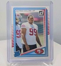 2025 Donruss Rated Rookie Alfred Collins #355 (RC) San Francisco 49ers NFL 