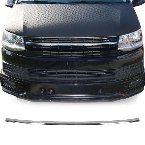 KüHlergrill Leisten Grillleisten FüR VW T6 Transporter 2015-2019 Edelstahl GrüN-image