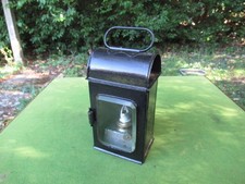 VINTAGE BRITISH RAILWAY LANTERN LAMP