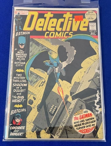 vintage May 1972 DC COMIC Detective/Batman/Batgirl #423 VG+ BAGGED&BOARDED