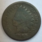 1886 INDIAN HEAD CENT/PENNY (SEE PHOTOS)