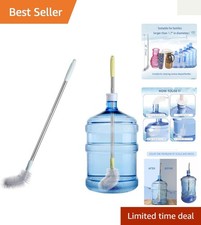 2-Pack 28" Long Flexible Bottle Cleaning Brushes with Stainless Steel Handle